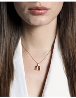 Anhänger Loving Palladio  3D in Rosègold Diamante 0.02 Ct 10R SERLIANA - 10R SERLIANA